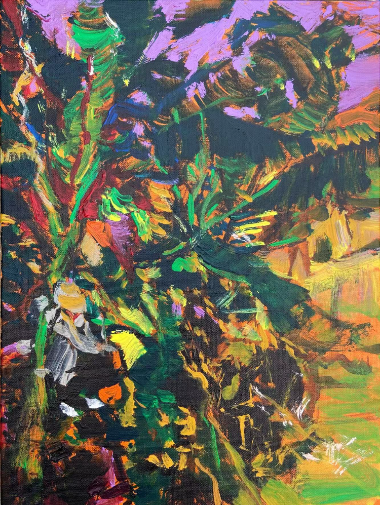 《那个我》40 x50 cm，布面油画，2023，安琦.jpg
