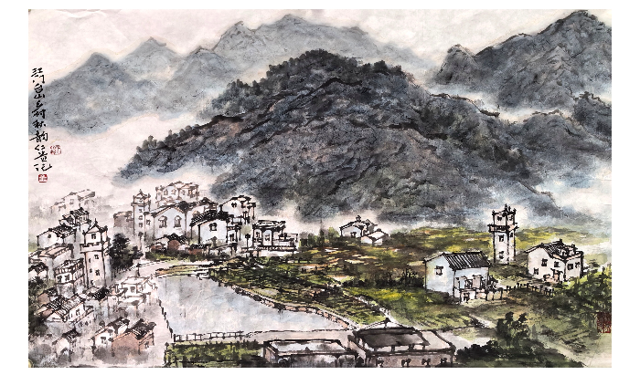 江门台山秋韵》，尺寸；68㎝✕46㎝，金仁贵.jpg